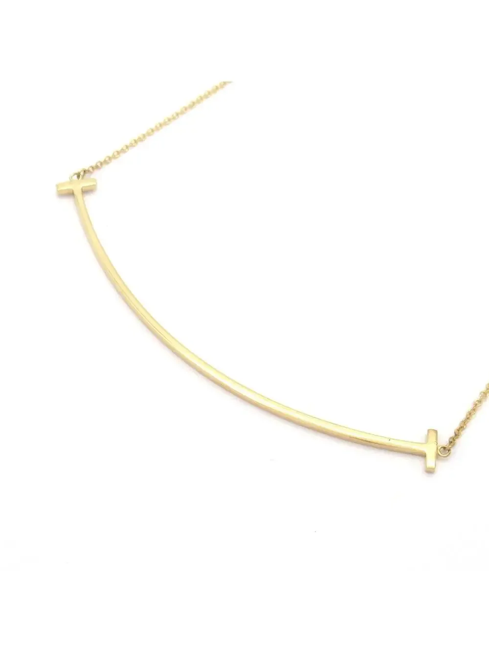 Tiffany&Co. T Smile Pendant (Large) 18K #283899T20B